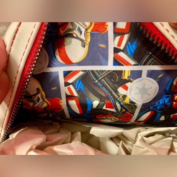 Loungefly Star Wars INCINERATOR TROOPER COSPLAY Mini Backpack Bag Exclusive NEW - Picture 4 of 6